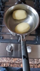 Gebakken coquilles met venkel puree en gekarameliseerde aardappelschijfjes 4