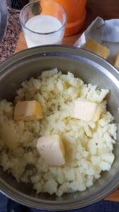 Gebakken coquilles met venkel puree en gekarameliseerde aardappelschijfjes 28