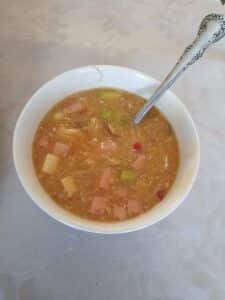 Chinese hete soep (Suan la Tan )