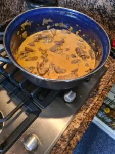 Boeuf strogonoff heerlijk vleesstoof gerecht 5