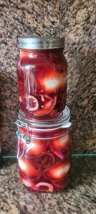 Pickled eggs