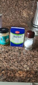 slagroom knoflookboter