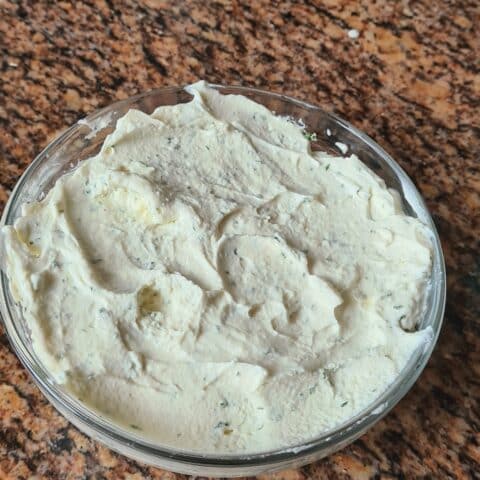 slagroom knoflookboter